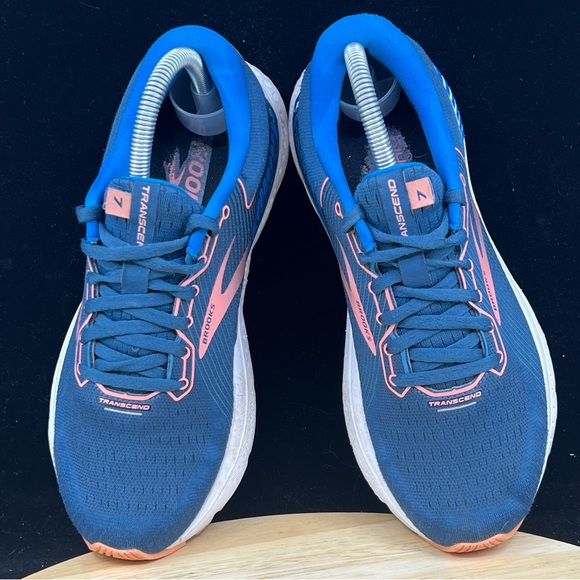 Brooks Transcend 7 1203191B480 Blue Running Shoes Sneakers Women's Size 8 B - Picture 8 of 10